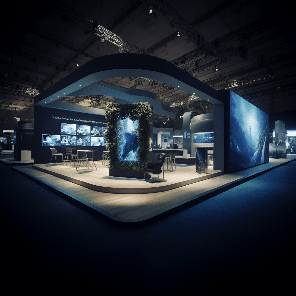 plci_advertising_exhibition_stand_with_a_high_level